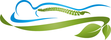 Human, Back, Spine, Orthopedics, Alternative Therapistのイラスト素材