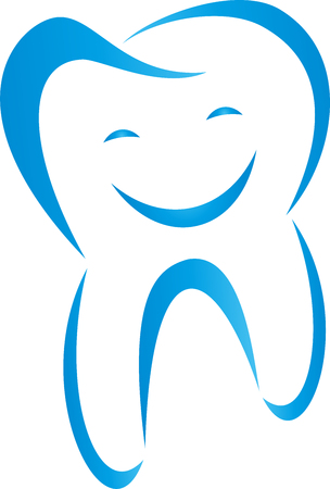 Tooth with smile, tooth, dentistry, dentistのイラスト素材