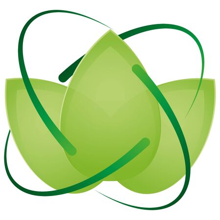Leaves, plans, naturopath, wellness, veganのイラスト素材