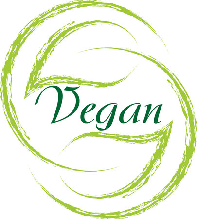 Vector illustration of a label with a green leaf and the word detoxのイラスト素材