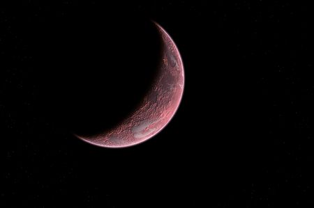 Some planet in deep space. の写真素材