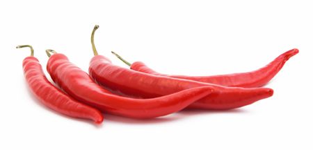 The Red hot chilli pepperの写真素材