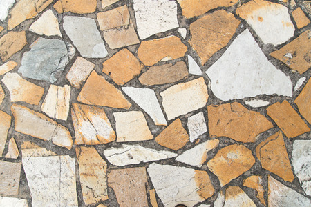 Pavement texture. Closeup image. A walking path. Color.の写真素材