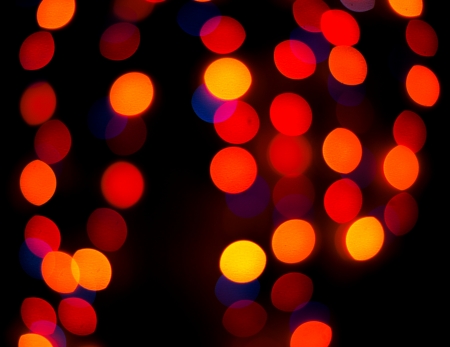 defocused lights, or bokehの写真素材