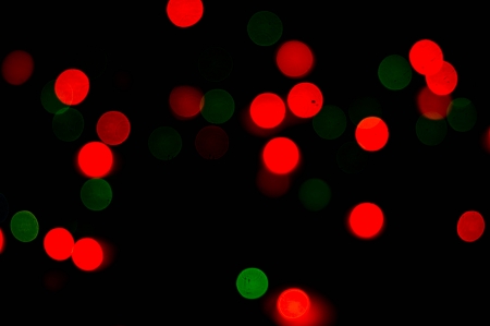 bokeh of christmas lights , abstract backgroundの写真素材