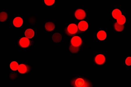 bokeh of christmas lights , abstract backgroundの写真素材