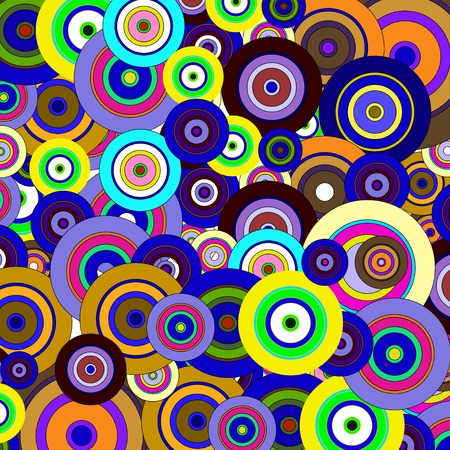 circles  colorful pattern, Eps10. vectorのイラスト素材