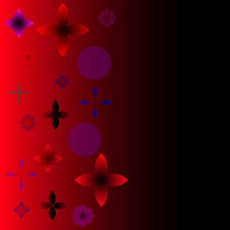 Abstract vector backgrounds. Red. Vectorのイラスト素材