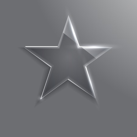 frame glass star. Vector illustration. backgroundのイラスト素材