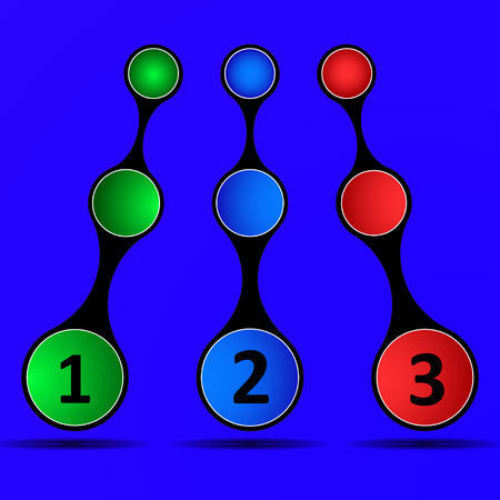 Infographic Design Abstract Background. Vector. のイラスト素材