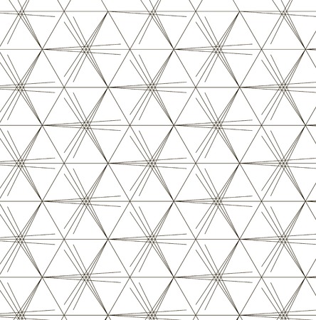 Vector pattern - geometric simple modern texture. のイラスト素材
