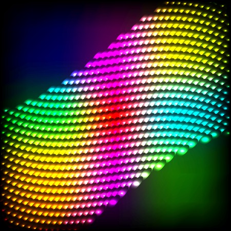 Abstract spectrum dark background with colored sparkles. のイラスト素材