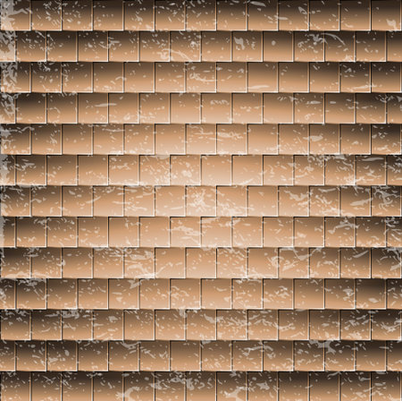 abstract brick wall background. vector illustrationのイラスト素材