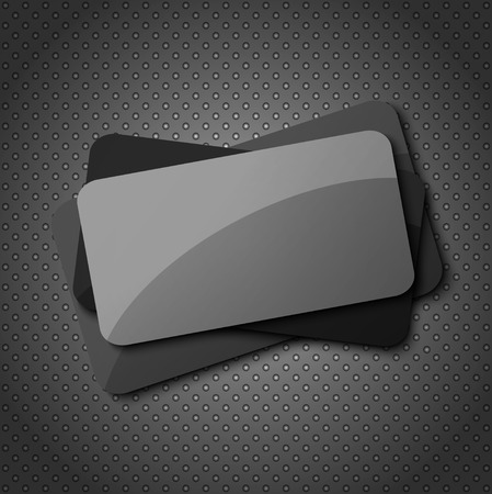 Blank hanging sign for your text on an abstract background.のイラスト素材