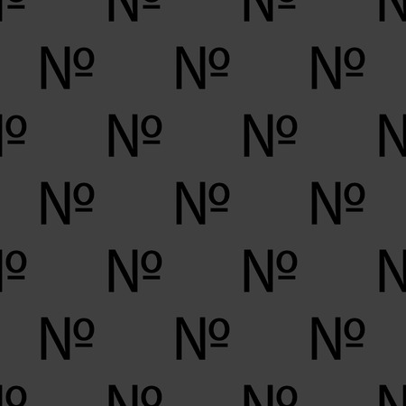 number web icon. flat design. Seamless pattern. のイラスト素材