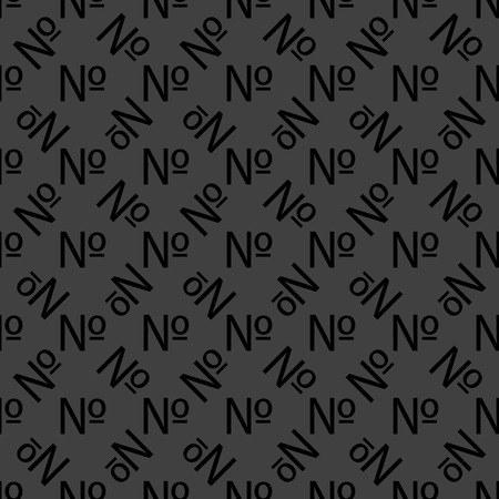 number web icon. flat design. Seamless pattern. のイラスト素材