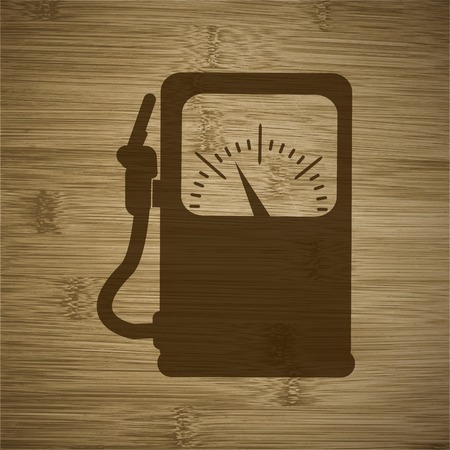 Gas, fuel station.  のイラスト素材