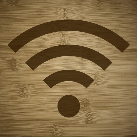 WIFI iconのイラスト素材