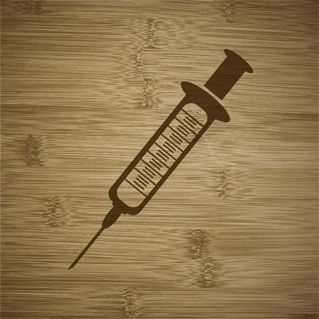 Syringe.  のイラスト素材