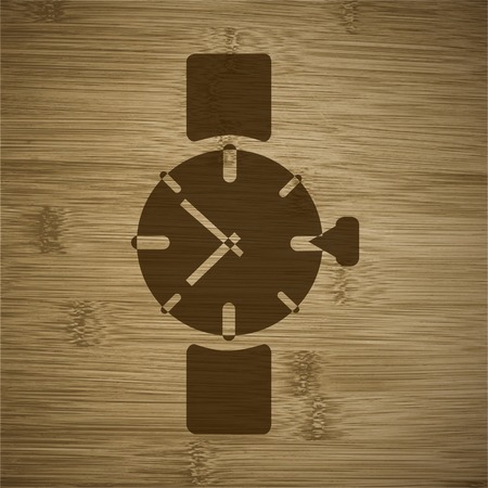 Watch,clock.  のイラスト素材