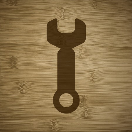 Wrench. tool to work.  のイラスト素材