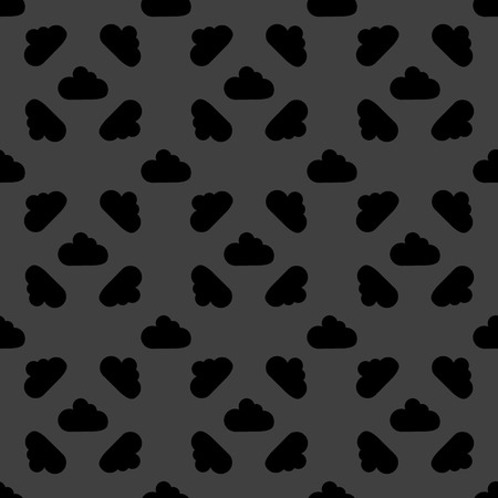 Cloud download application web icon. Seamless pattern.の写真素材
