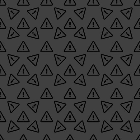 info web icon. flat design. Seamless pattern.