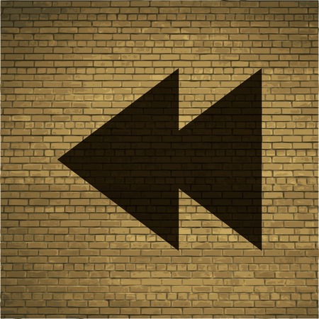 multimedia control. Flat modern web button and space for your text. Vector. EPS10のイラスト素材