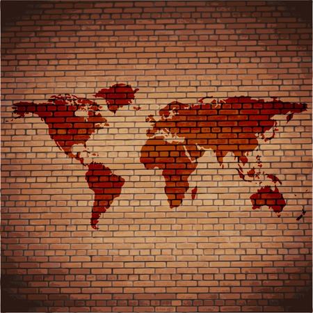 World map web icon, flat design. Vector illustration. EPS10のイラスト素材