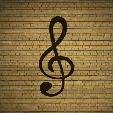 Music elements notes web icon, flat design. Vector illustration. EPS10のイラスト素材