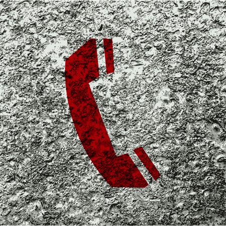 phone. Flat modern web button and space for your text. Vector. EPS10のイラスト素材