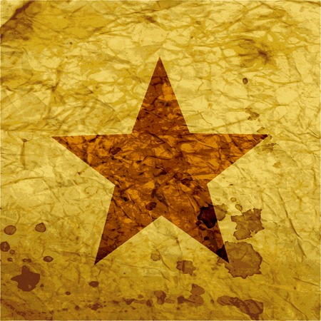 star. Flat modern web button and space for your text. Vector. EPS10のイラスト素材