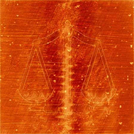 Scales balance. Flat modern web button and space for your text. . の写真素材