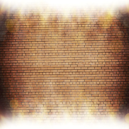 Abstract brick background.  blurry light effects. Vector. EPS10のイラスト素材
