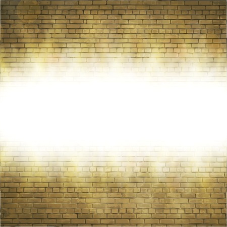 Abstract brick background.  blurry light effects. Vector. EPS10のイラスト素材