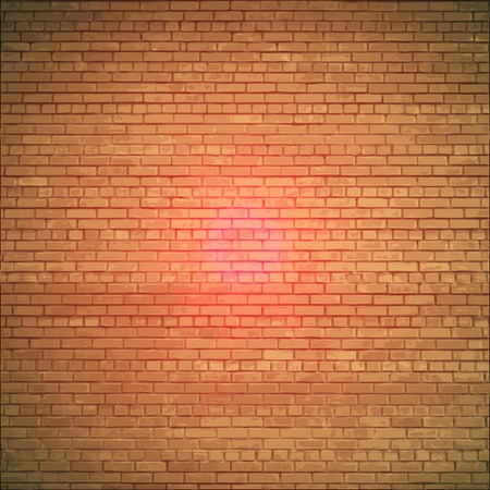 Abstract brick background.  blurry light effects.のイラスト素材
