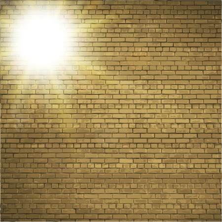 Abstract brick background   blurry light effects  のイラスト素材