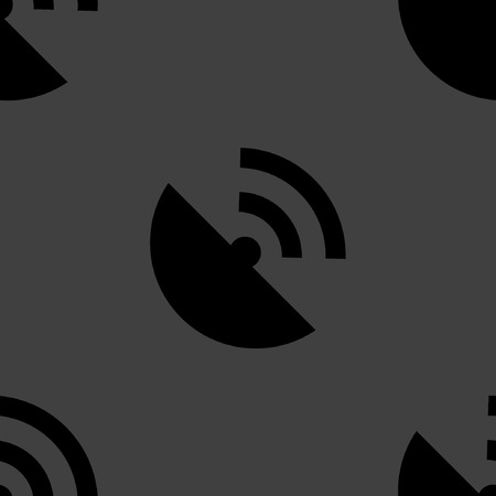 mobile gps flat design with abstract background. のイラスト素材