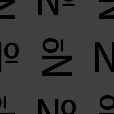 number web icon. flat design. Seamless pattern. のイラスト素材