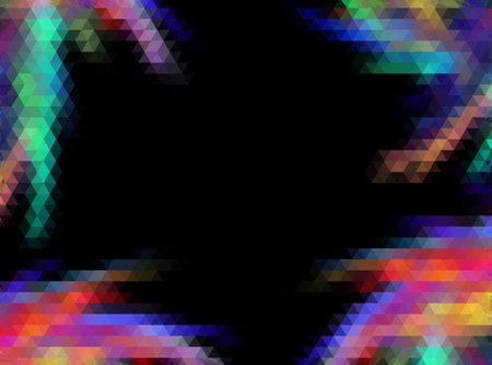 Beautiful triangular geometric background for your commercial or editorial useの写真素材