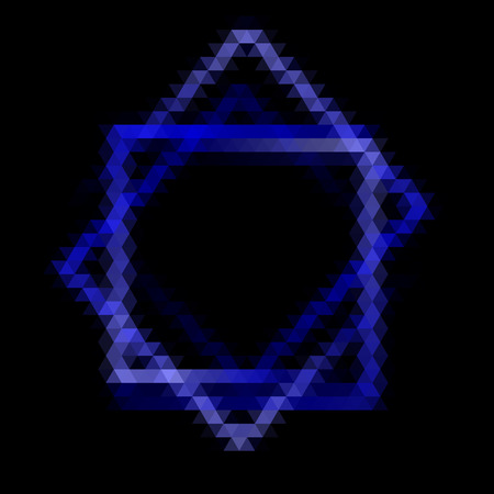 Abstract geometric background of triangular polygons. for your commercial or editorial useの写真素材