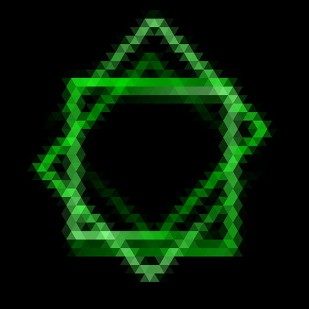 Abstract geometric background of triangular polygons. for your commercial or editorial useの写真素材