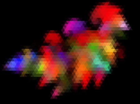 Abstract geometric background of triangular polygons. for your commercial or editorial useの写真素材