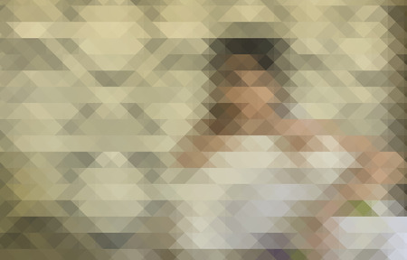 Your Abstract Pattern - Triangle and Square background.の写真素材