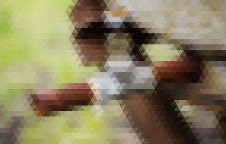 Abstract polygonal background. Triangles background for your design