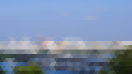 Abstract polygonal background. Triangles background 