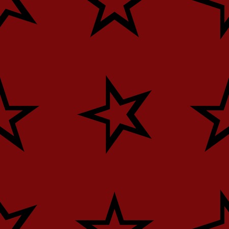 star web icon. flat design. Seamless gray pattern.の写真素材