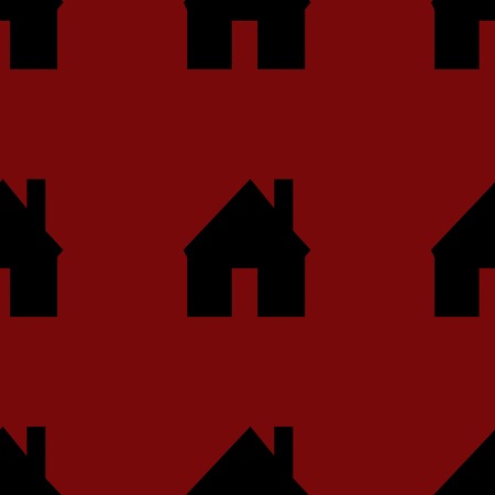 Home web icon. flat design. Seamless pattern.の写真素材