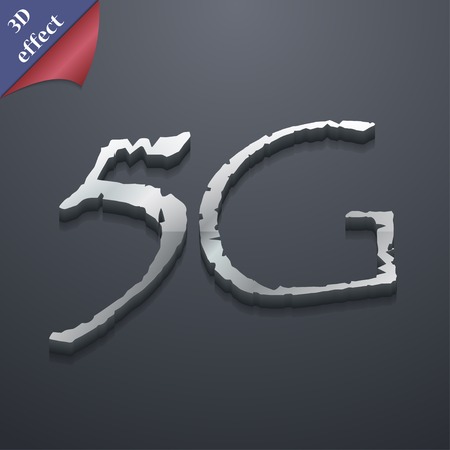 5G icon symbol.のイラスト素材