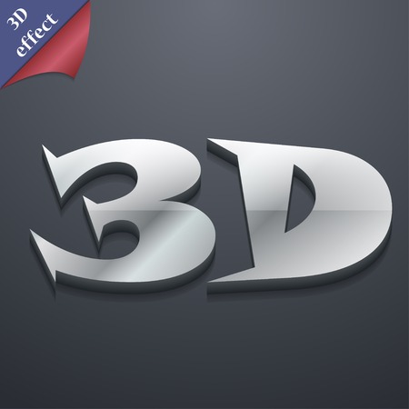 icon symbol. 3D style. Trendy, modern design with space for your text Vector illustrationのイラスト素材